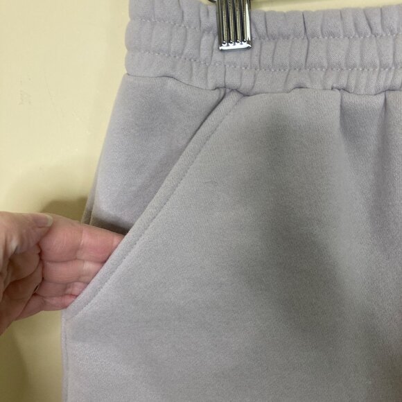 White Fox Boutique Shorts Womens Large Logo Pockets - Picture 6 of 8